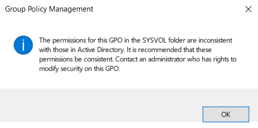 Несоответствие прав